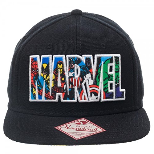 StitchPrint PUNISHER Cap Superhero Snapback Rapper Hat MARVEL Comics Embroidered Cap