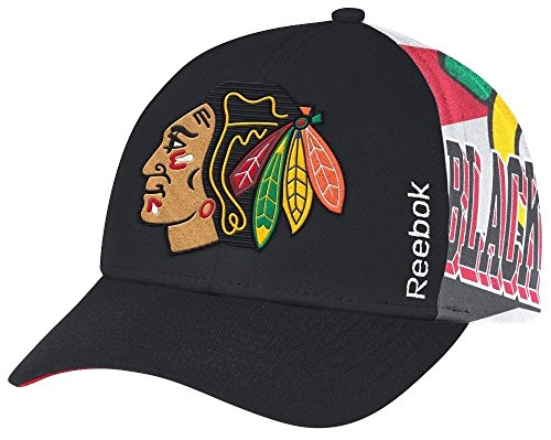 Chicago Blackhawks 2015 Playoff snapback hat Reebok Center Ice NHL Official Cap